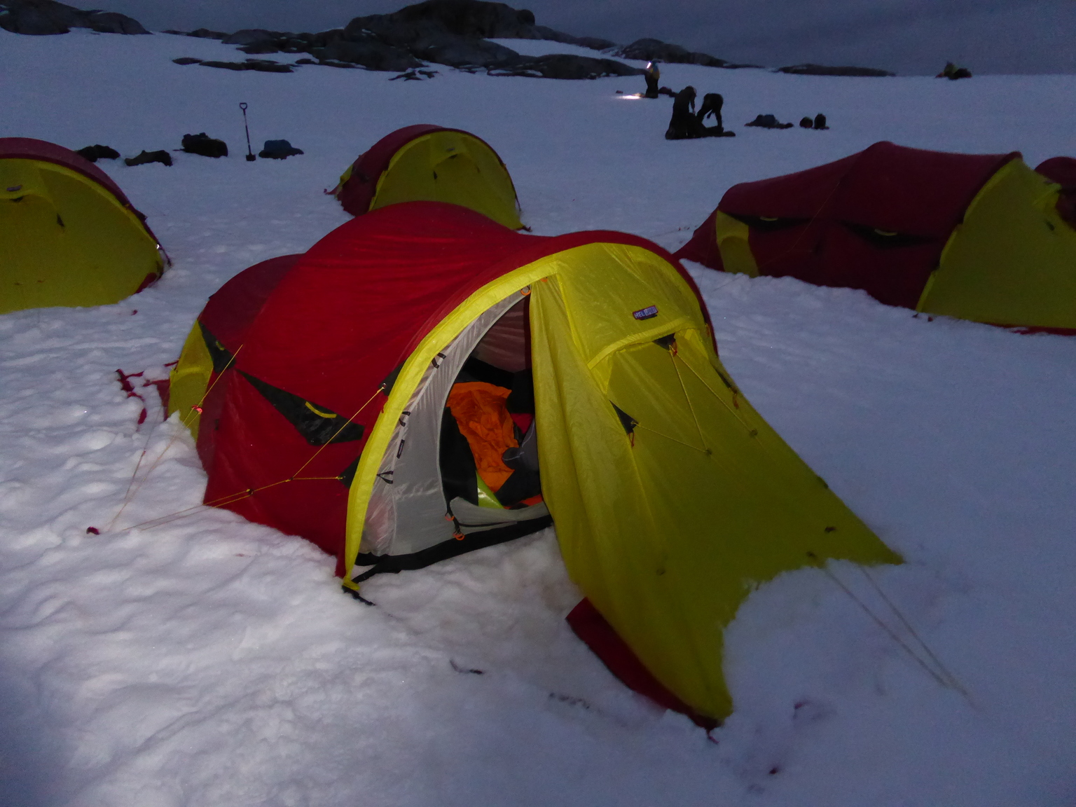 Camping in antartica!