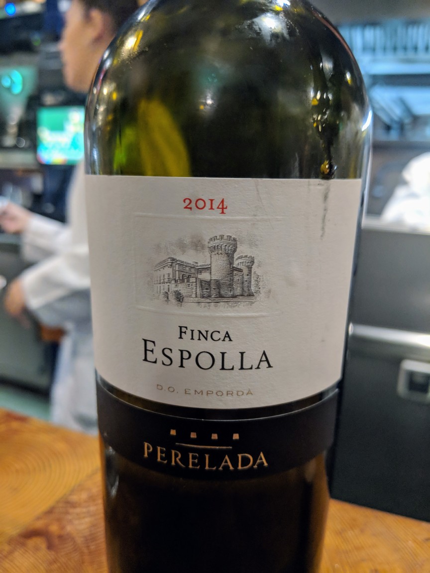Really nice wine we had at our fancy dinner
