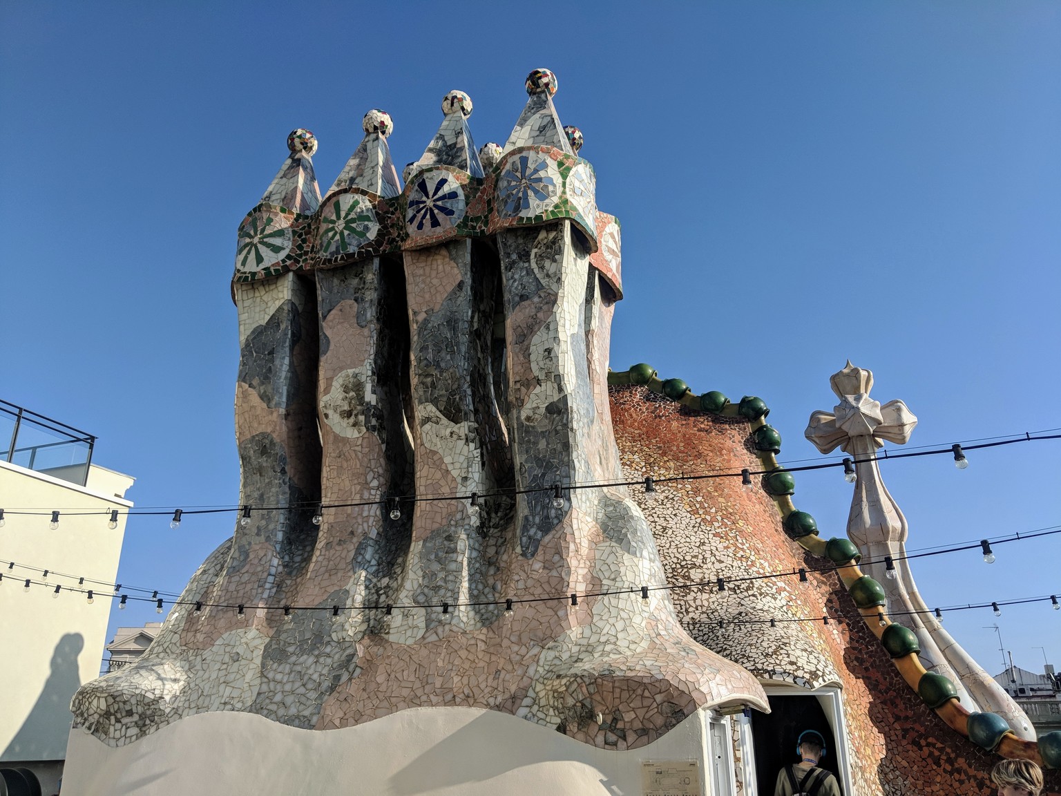 Another Casa Batlló chimney