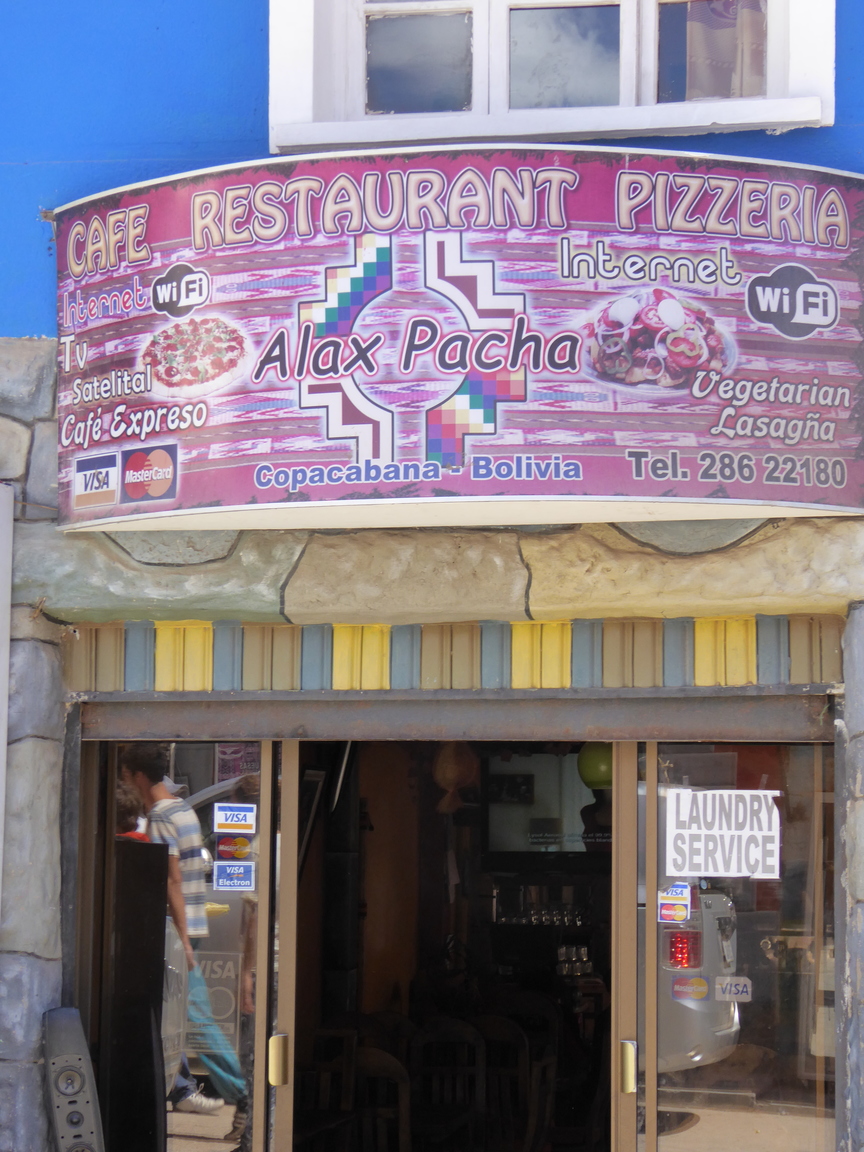 Restaurant and laundry, all in one!