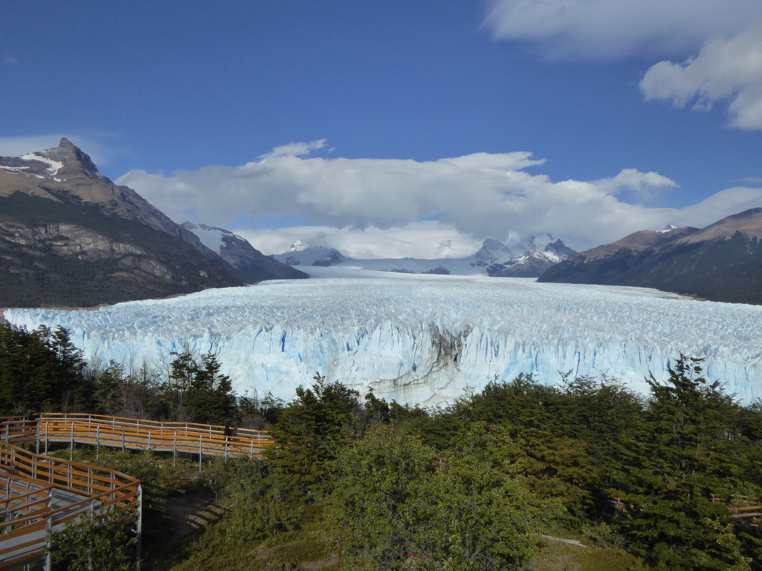 The Perito Moreno Glacier.