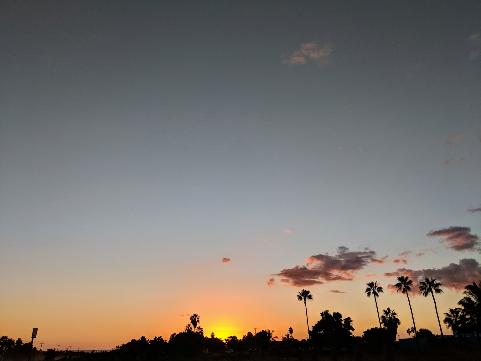 That sunset though
