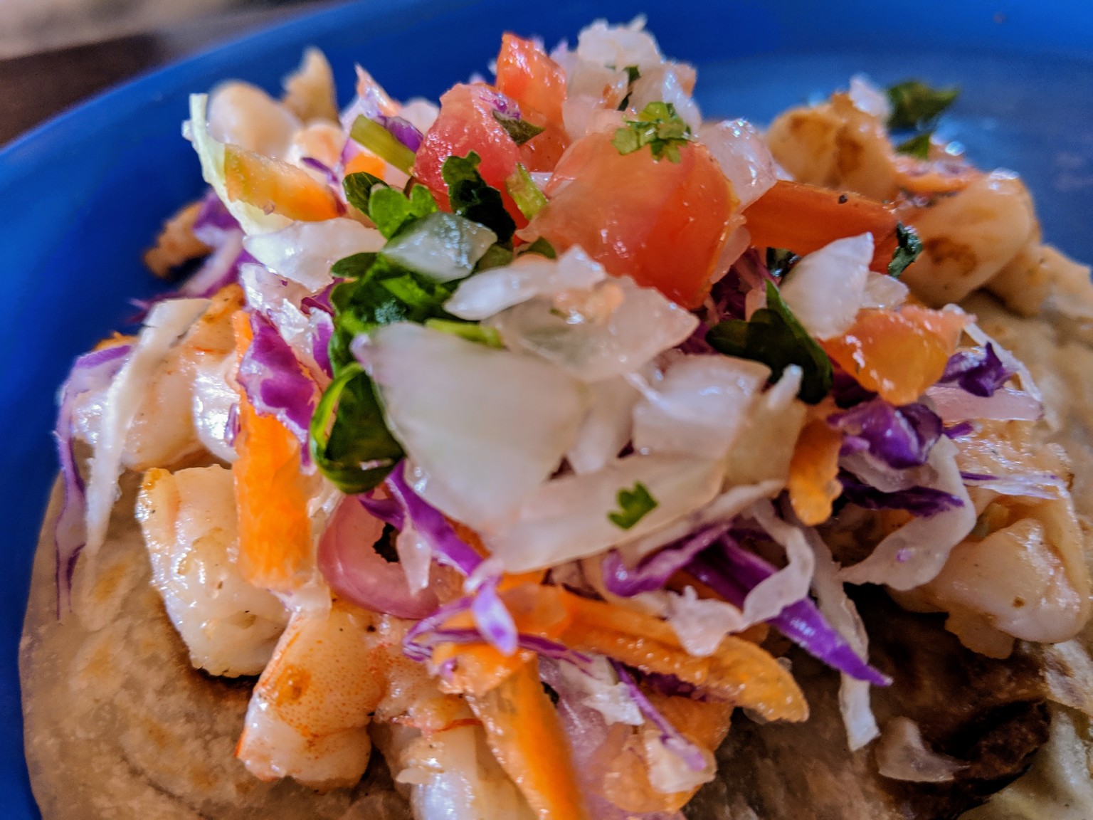 Shrimp tacos