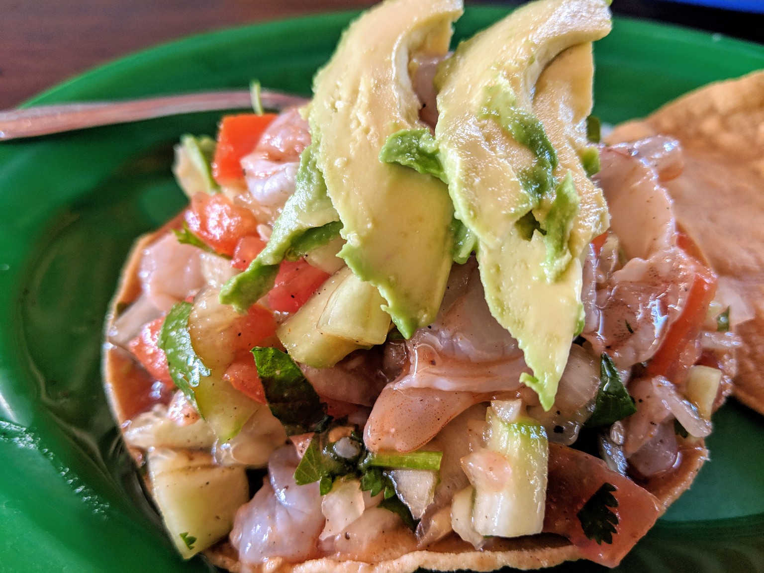 Civeche tostada