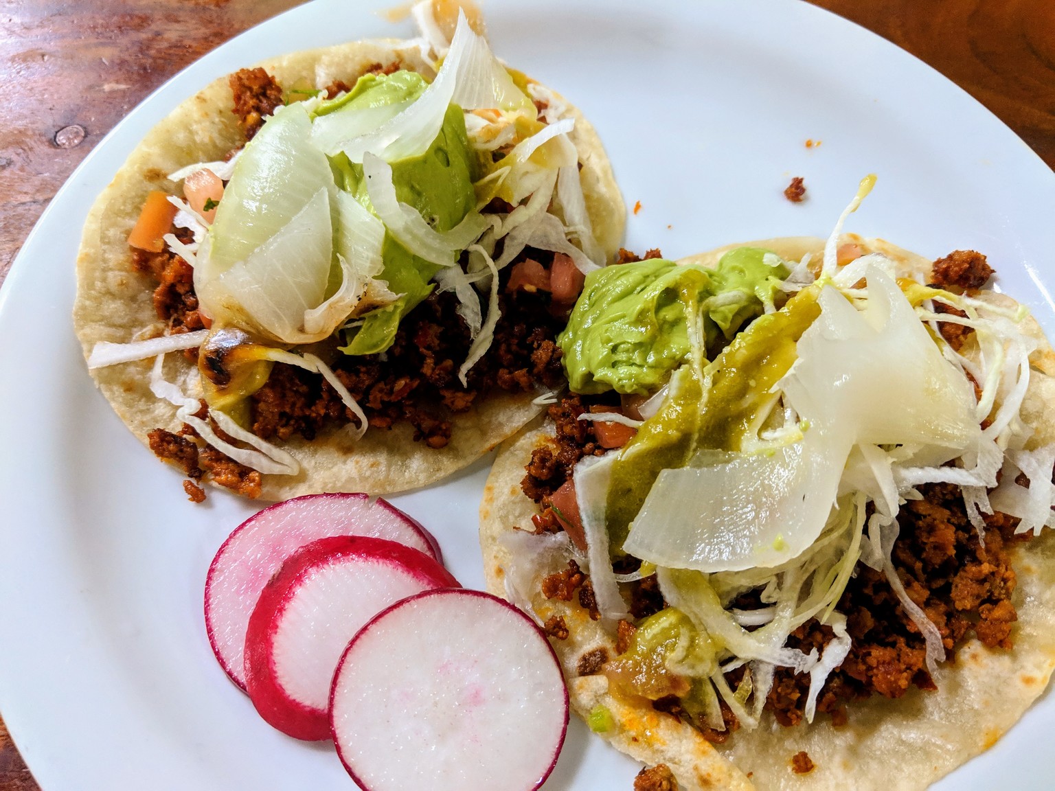 Chorizo tacos