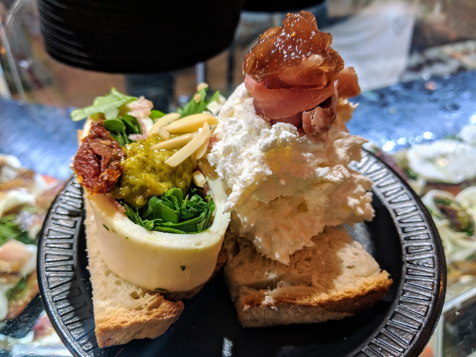 Really tasty snacks in in the Puerta del Sol