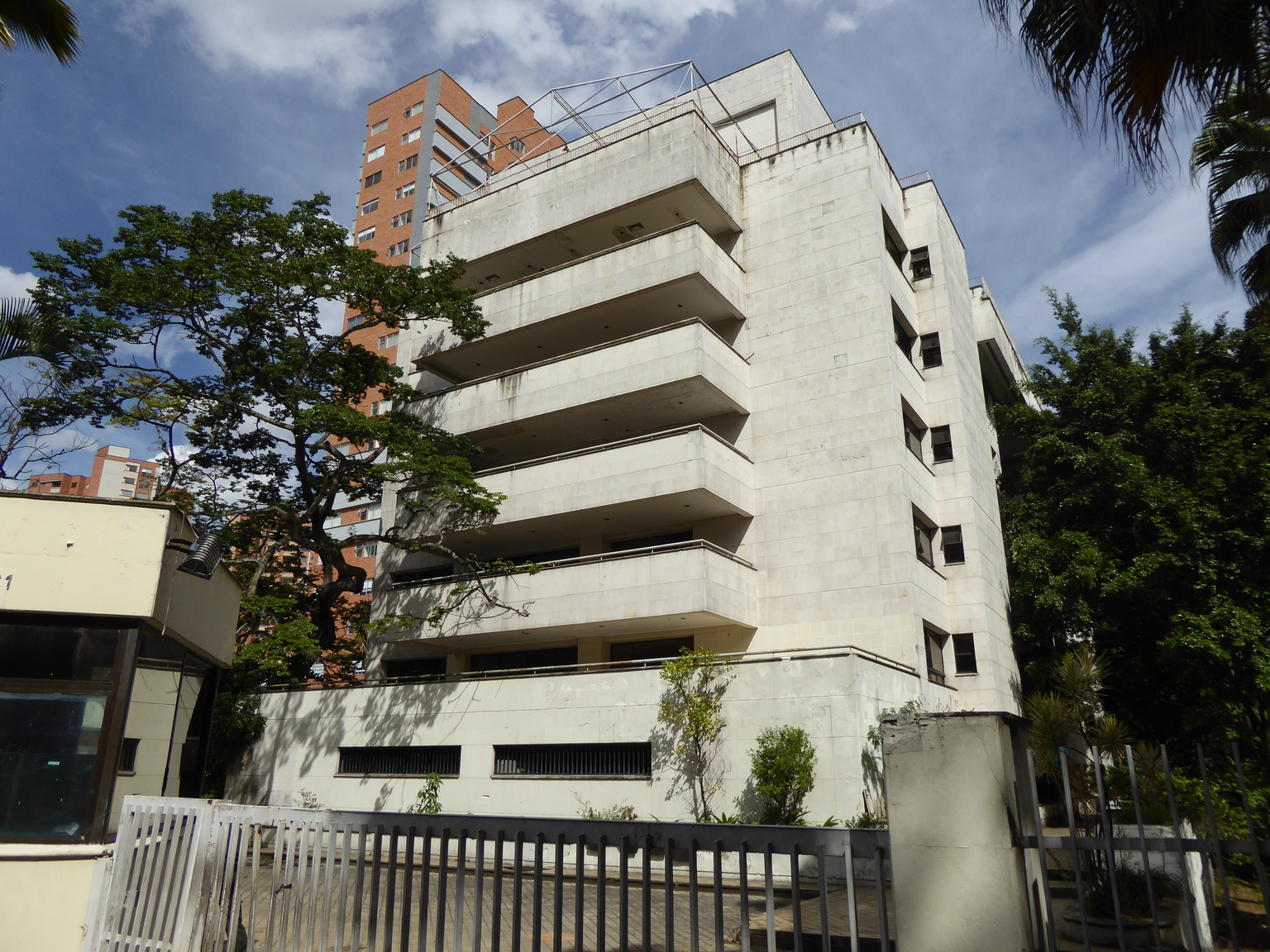 This is the first building Pablo Escobar bought in Medellín. It's going to be turned into offices for the police department soon.