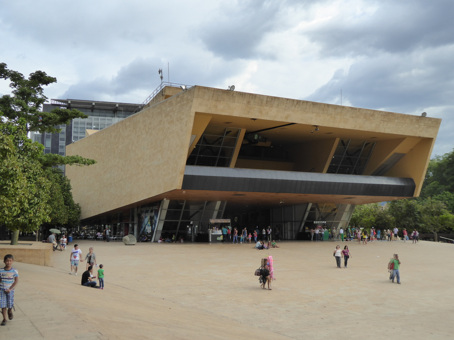 The water museum. I didn't go in, but I thought it was an interesting concept for a museum.