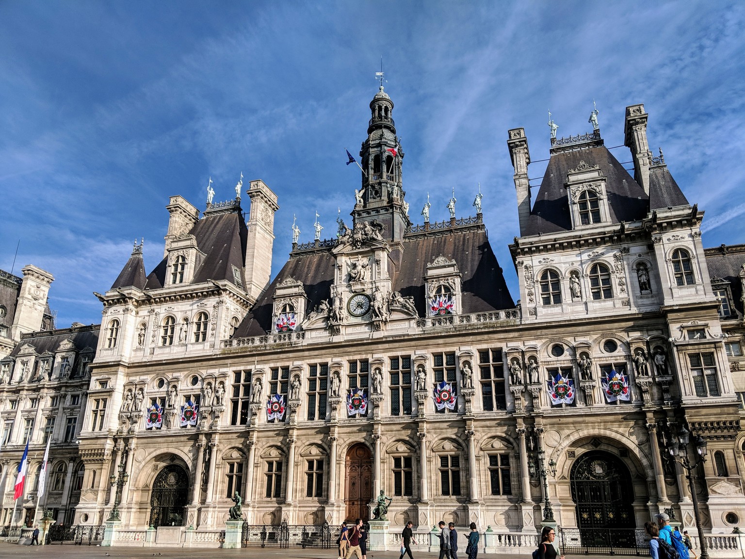 Hôtel de Ville, the Paris city hall
