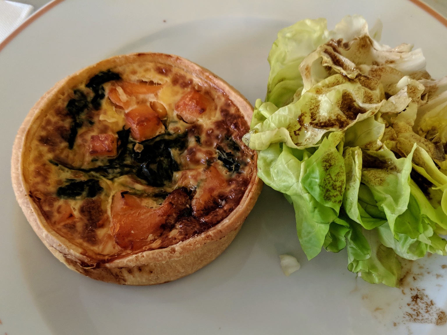 Fancy quiche. Are you seeing a trend here?