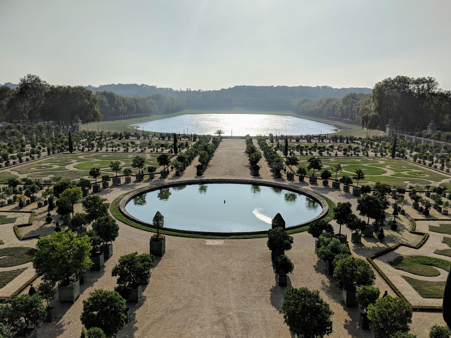 The gardens at Versailles