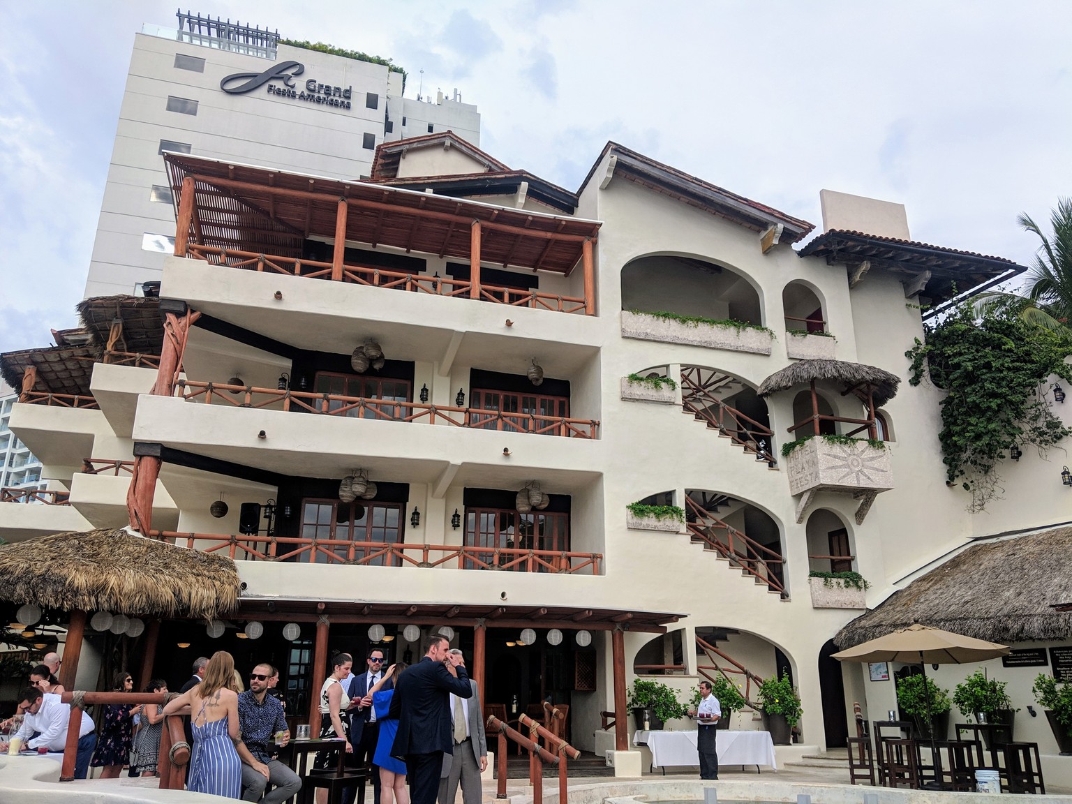 The cute little hotel where Gabi and Jared has their wedding.
