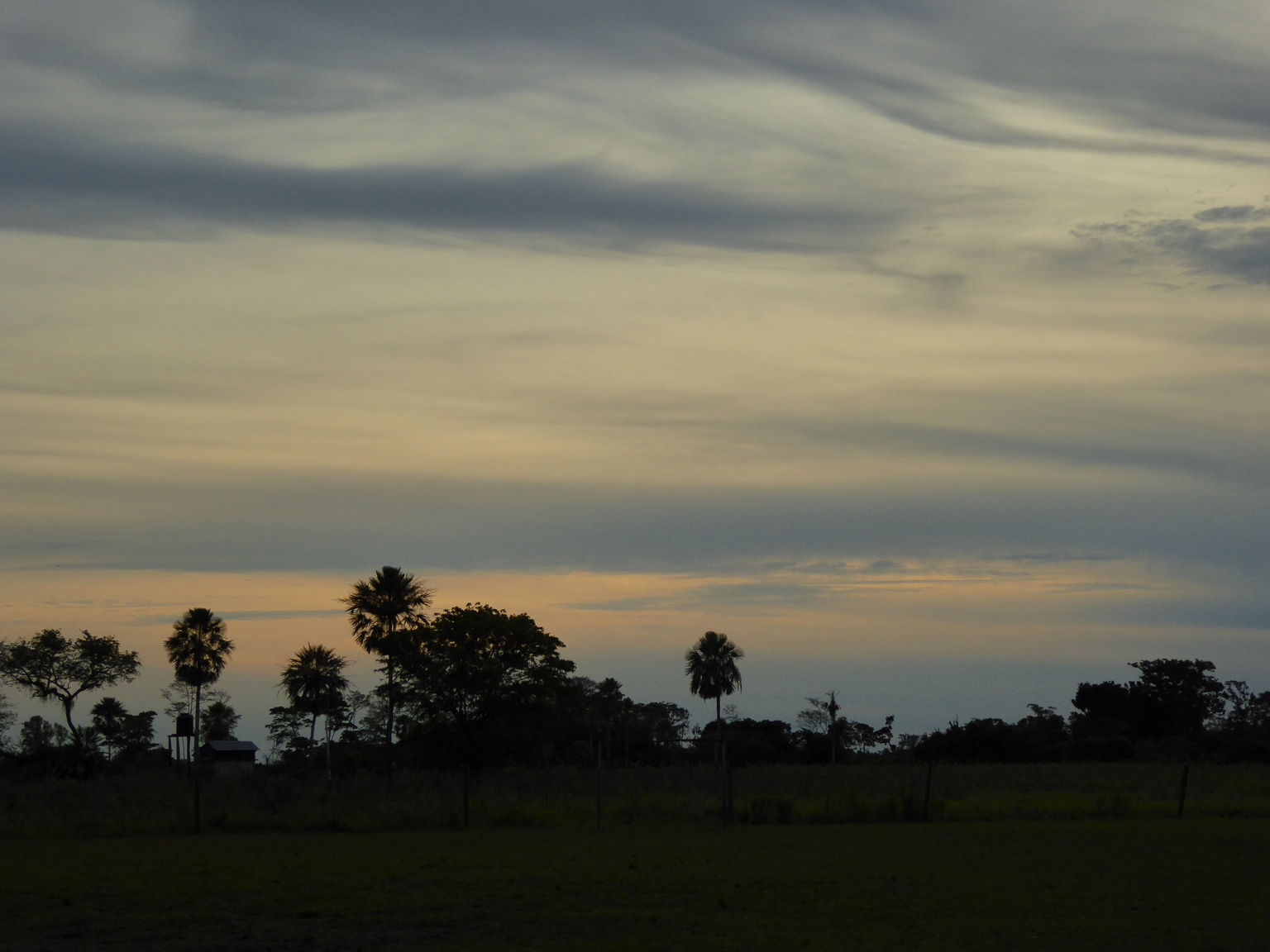 We came here for sunset, but it was a little disappointing due to the clouds...