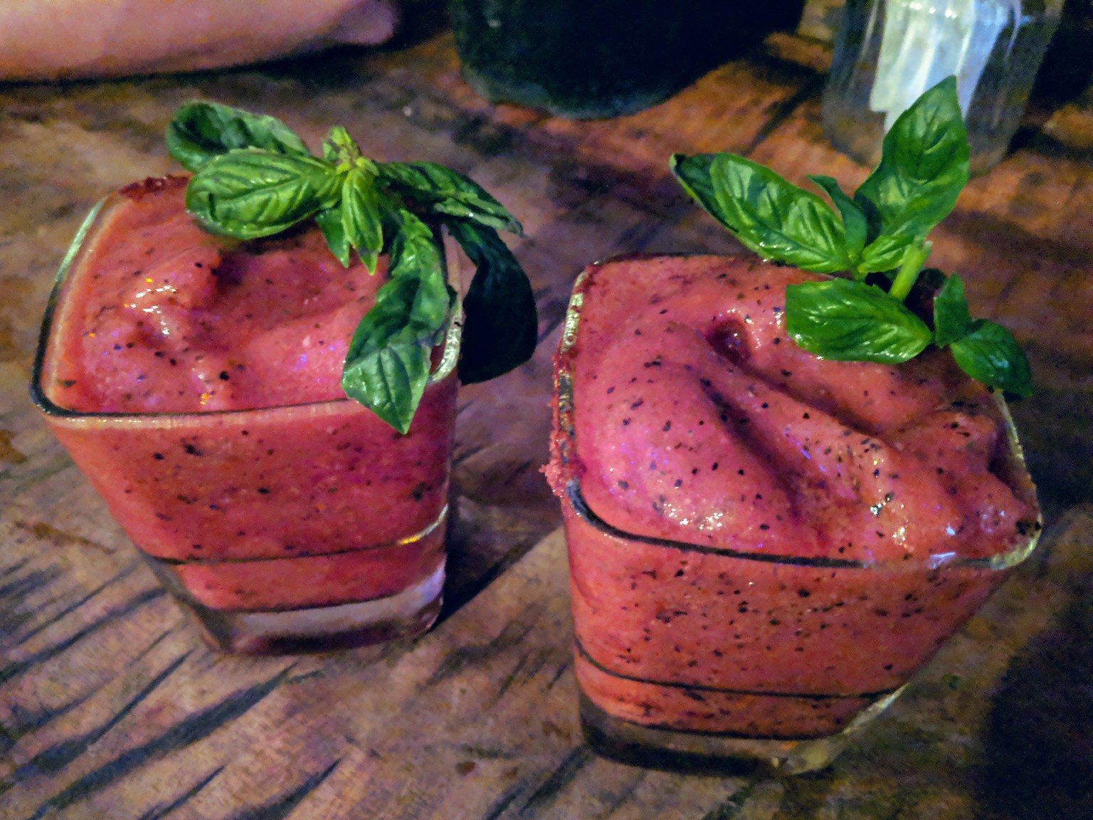 Blended cocktails