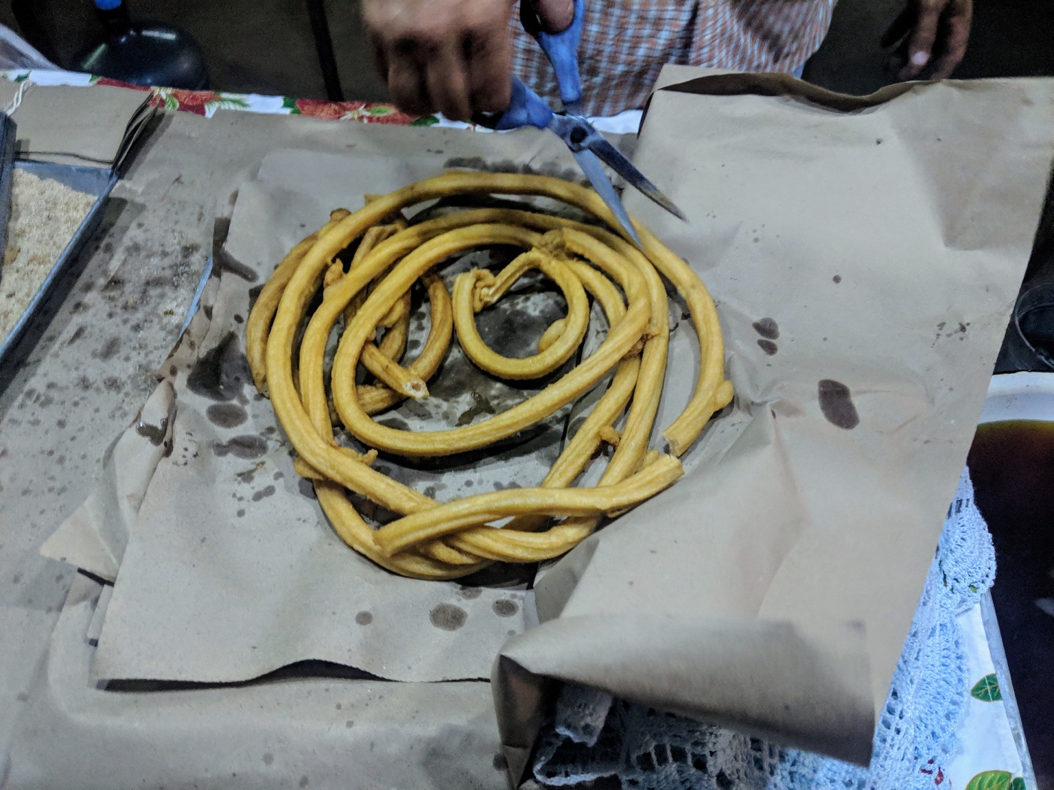 Fresh churros