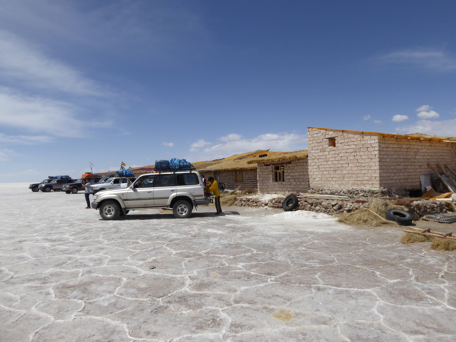 This building is made from blocks of salt!