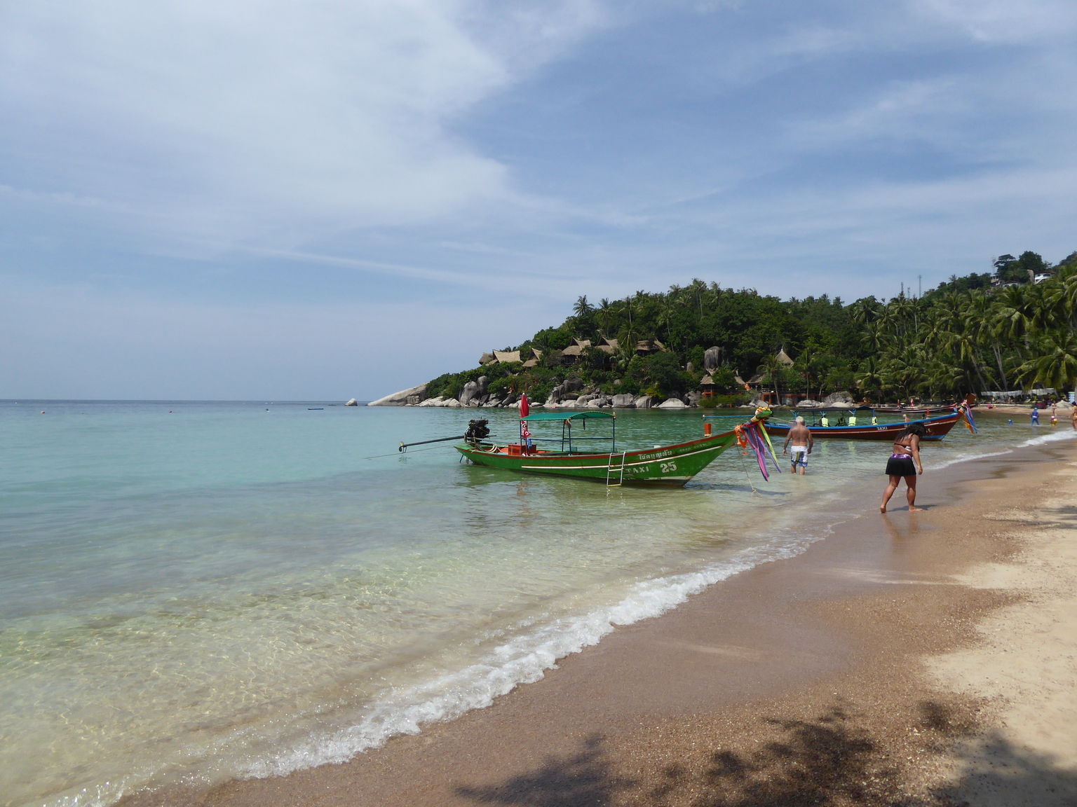 This is the beach in front of the resort where I learned to scuba dive.