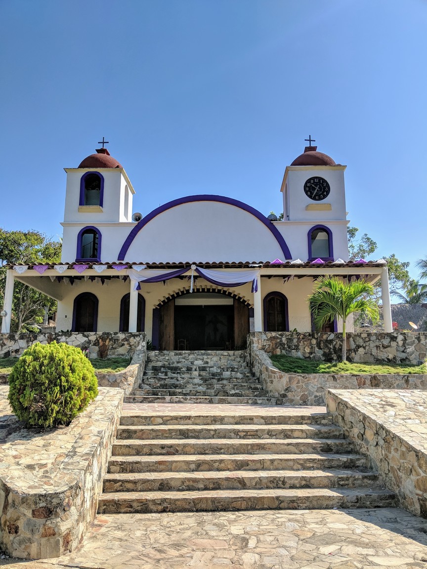Cute little church in the neighboring town of Mazunte.