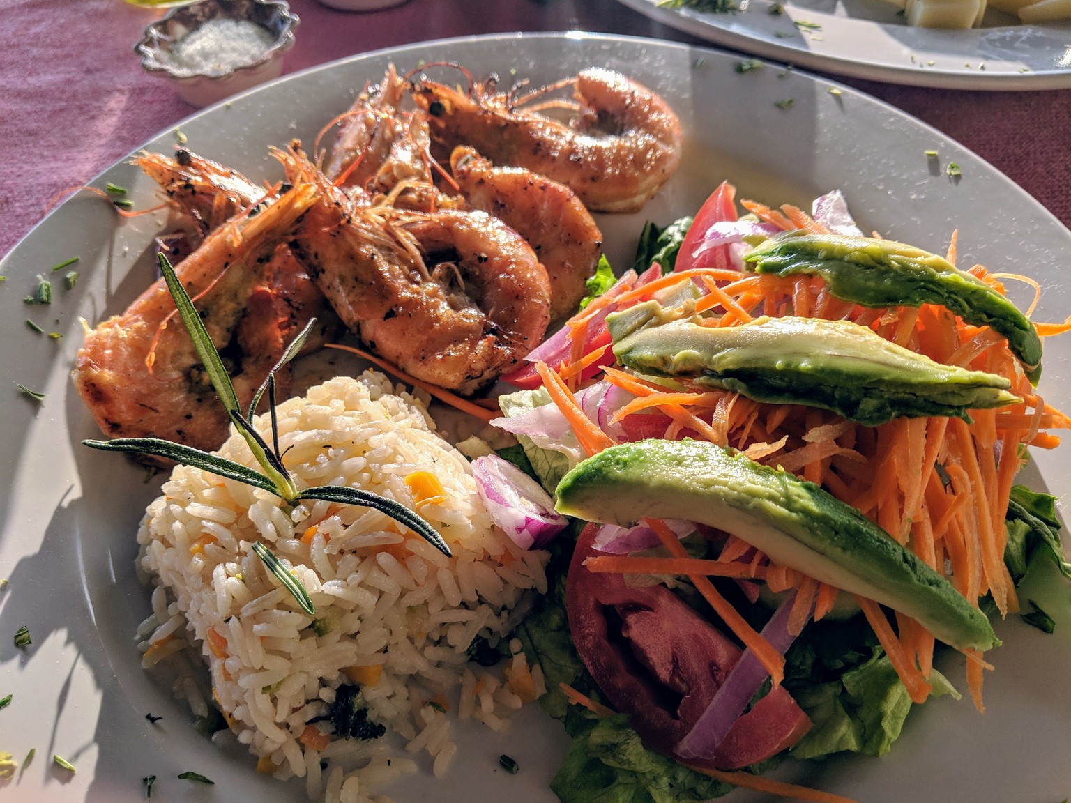 Garlic shrimp, one of my favorites