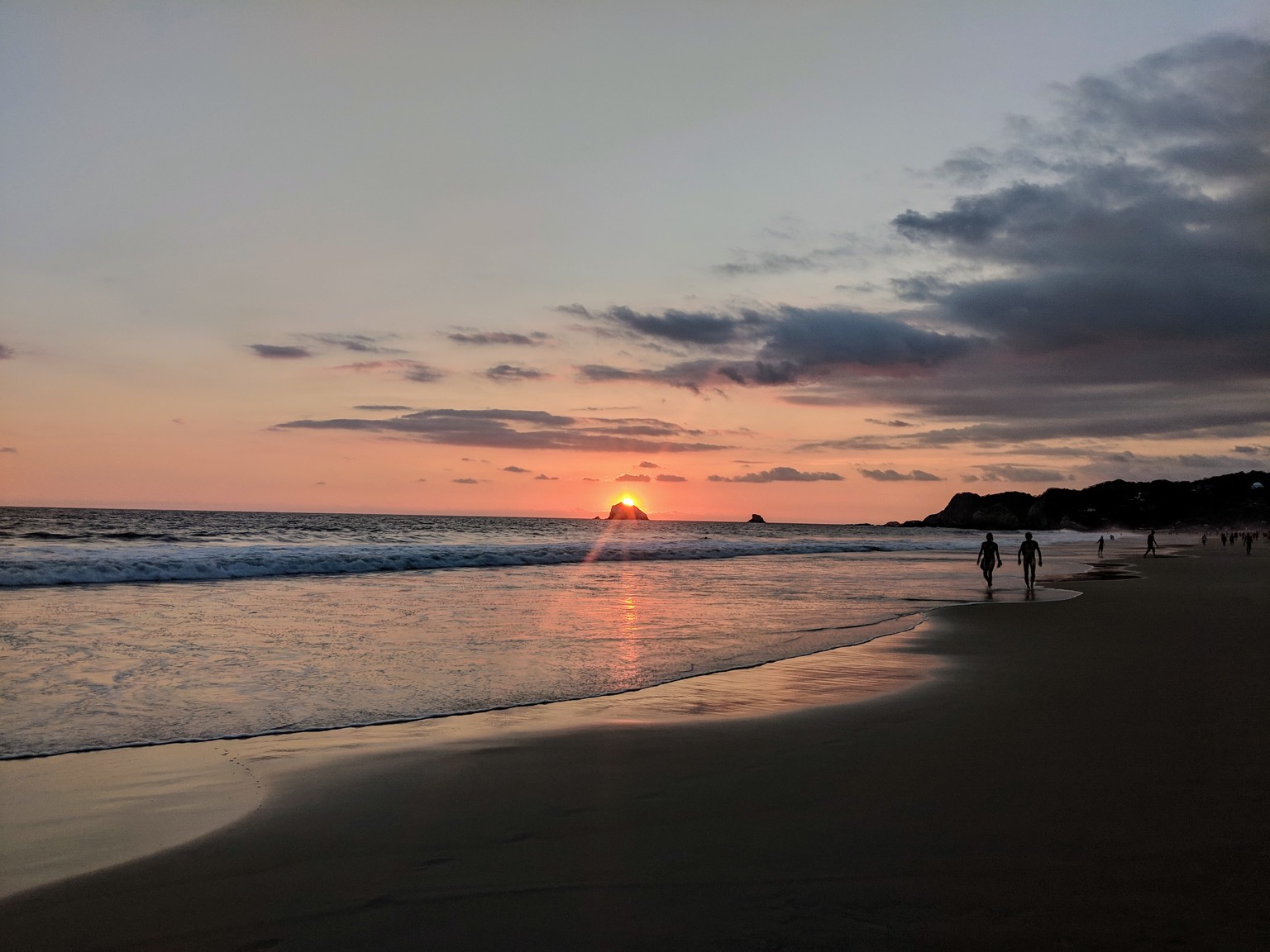 One last sunset